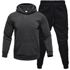 Hoodies Custom Pullover Pant Tracksuit Plain Wholesale Sweatshirts Unisex Women's Men's Hoodies Set