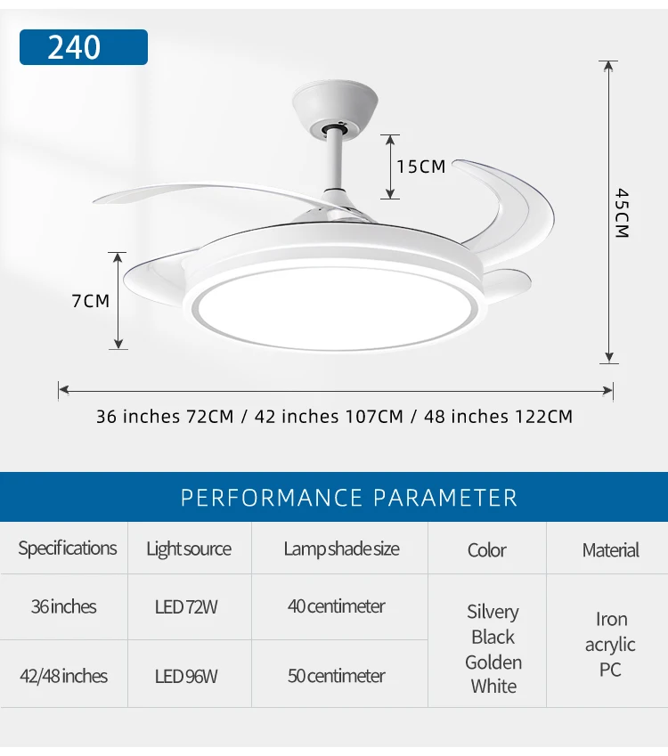 Ceiling Fan, Fsd-240 - detail 16