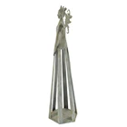Table Decor Hengfa Holiday Home Table Top Decor Metal Art Holiday Antique Gray Angel