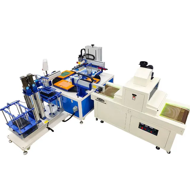 Automatic Plastic Clip Board Screen Printing Machine