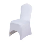Chair Cover Spandex Fabric Stretch Events Chair Cover White Banquet Wedding Party Chair Covers