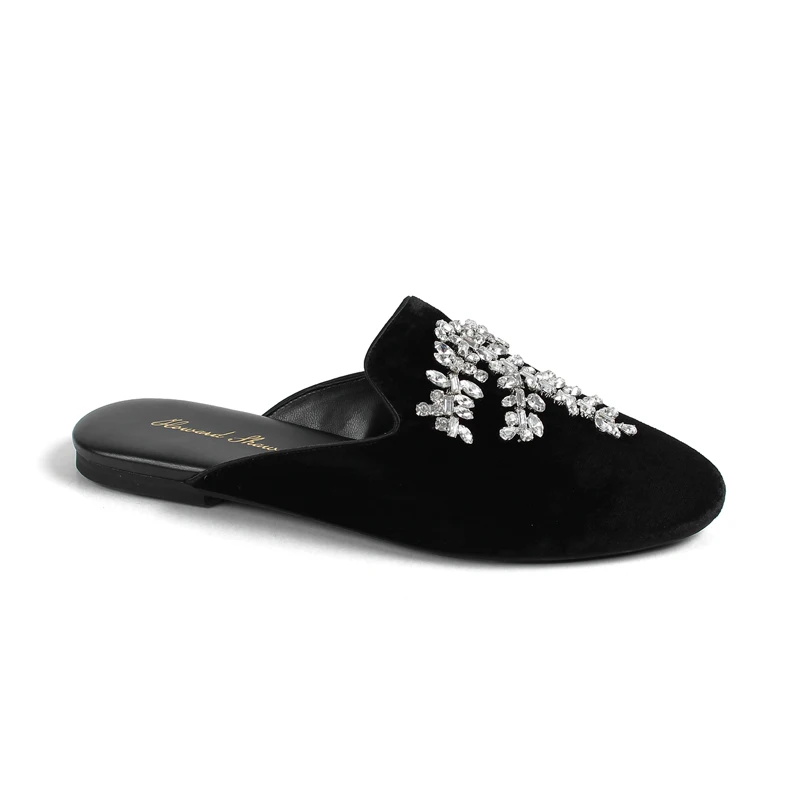 black velvet womens shoes