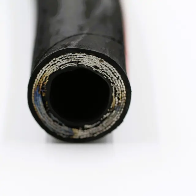 6000+PSI Hydraulic Hose  Spiraled by 6-Layer Steel Wire, 3/8 Inch 1 Inch SAE 100 R15 Manufacturer Direct for Chemical Industry