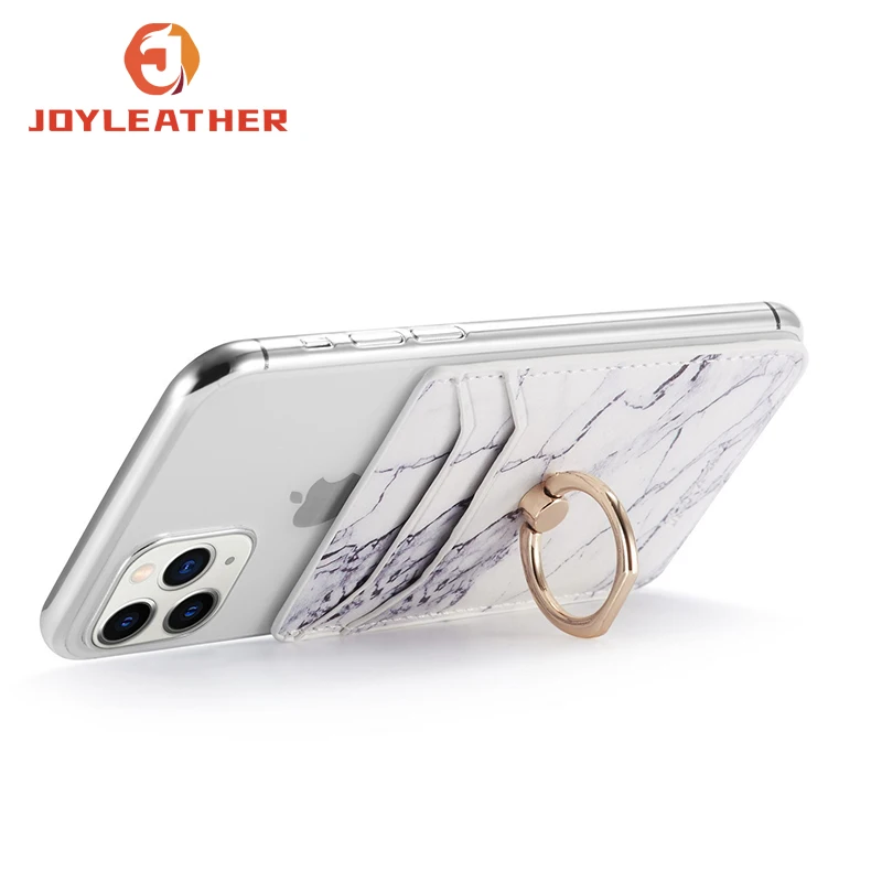 Hot Selling PU Leather Magnetic Sublimate Phone Case Wallet Credit Card Holder Slot Sticker with Ring Stand for Phone