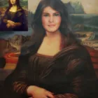 Art Custom Made Handmade Portrait Oil Painting With Famous Mona Lisa On Canvas For Home Wall Art Decor
