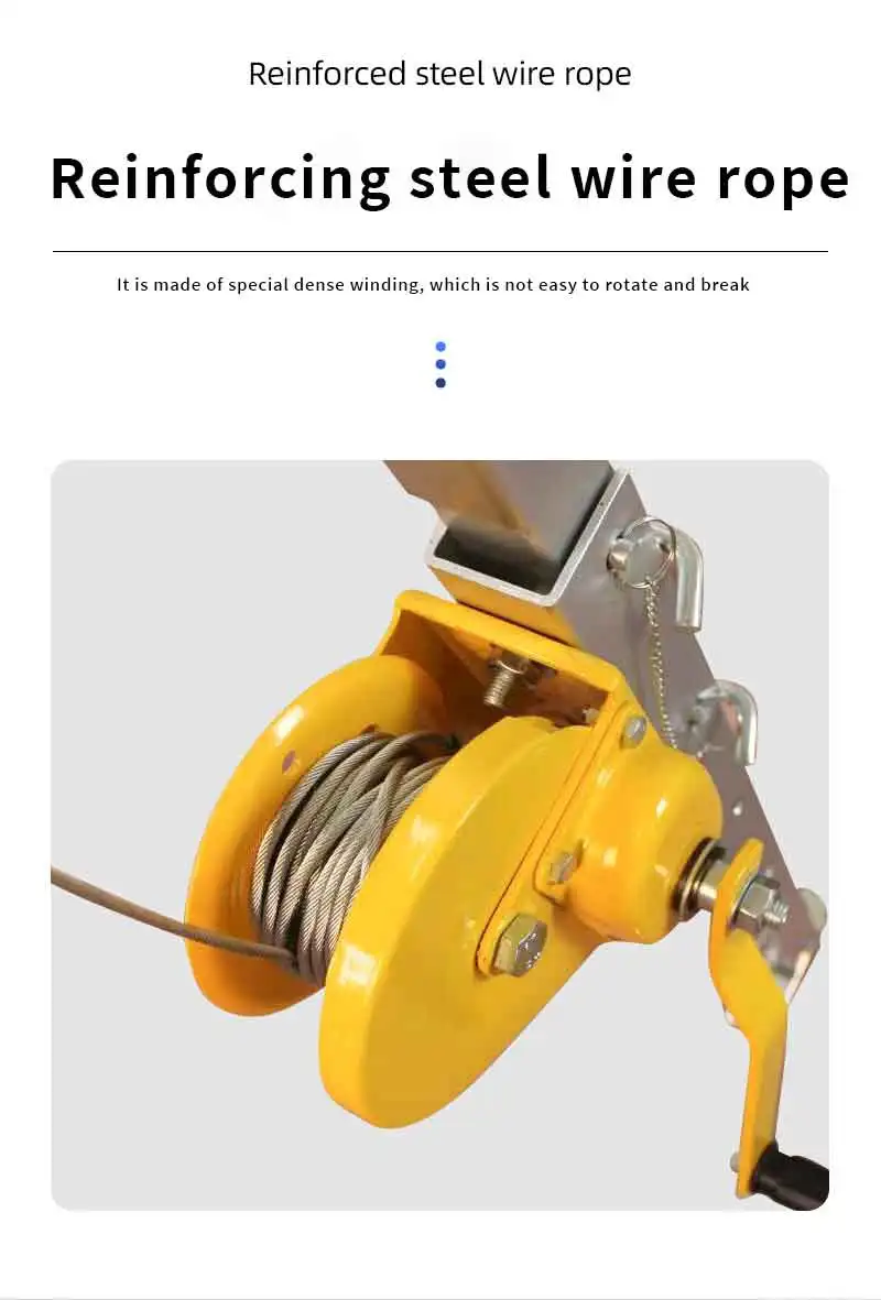 dependable Alloy Lifting Emergency aluminium tool Ce with high quality Rescue tripod