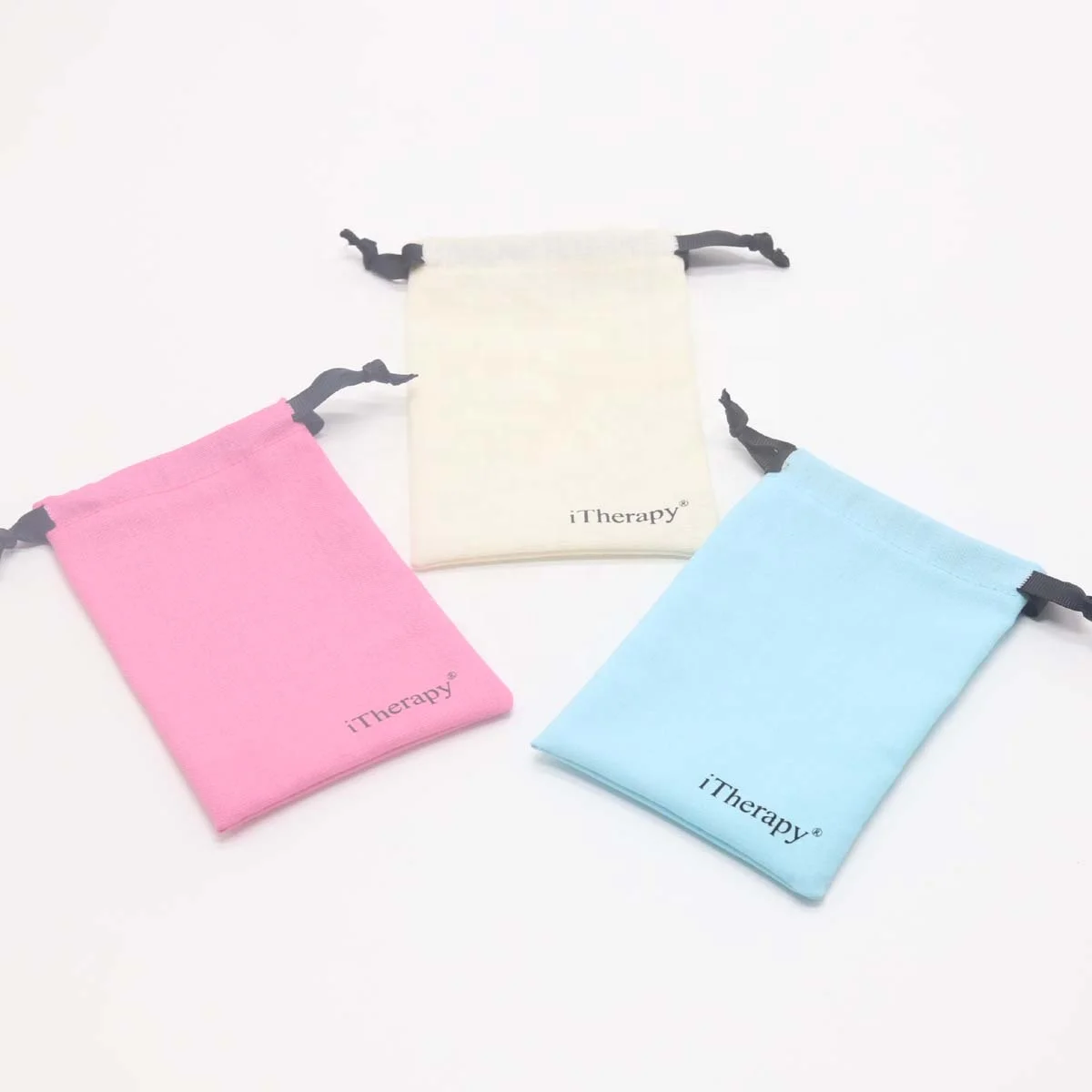 Custom Colorful Cotton Linen Fabric Drawstring Gift Cosmetic Packaging Bag Organic Cotton Muslin Jewelry Pouch