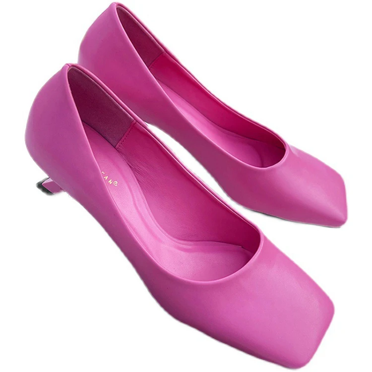 Zapatos Bajos Elegantes Para Mujer,Calzado Punta Cuadrada A La Moda De Estilo Coreano,Zapatillas Cómodas Diarias Para Mujer,2022 - Buy Simple Todo Bajo Vamp Zapatos De Mujer Zapatos Chaussure,De Alta Calidad