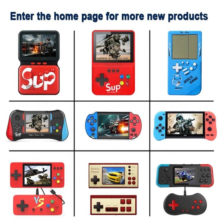 Handheld Game Player with Power bank for mobile smartphone 500 in 1 Gaming Console