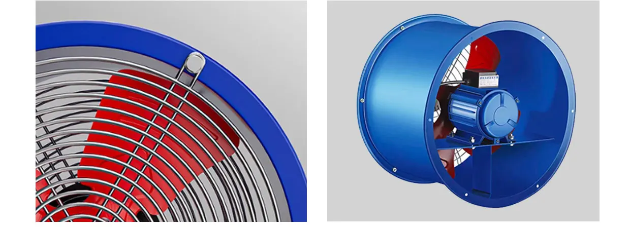 Axial Flow Fan, 800mm, 4KW - detail 12