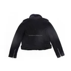 Leather Jacket Women New Fashion Style Girls Lapel Neck Zip Up Pu Leather Moto Faux Fur Jacket For Women