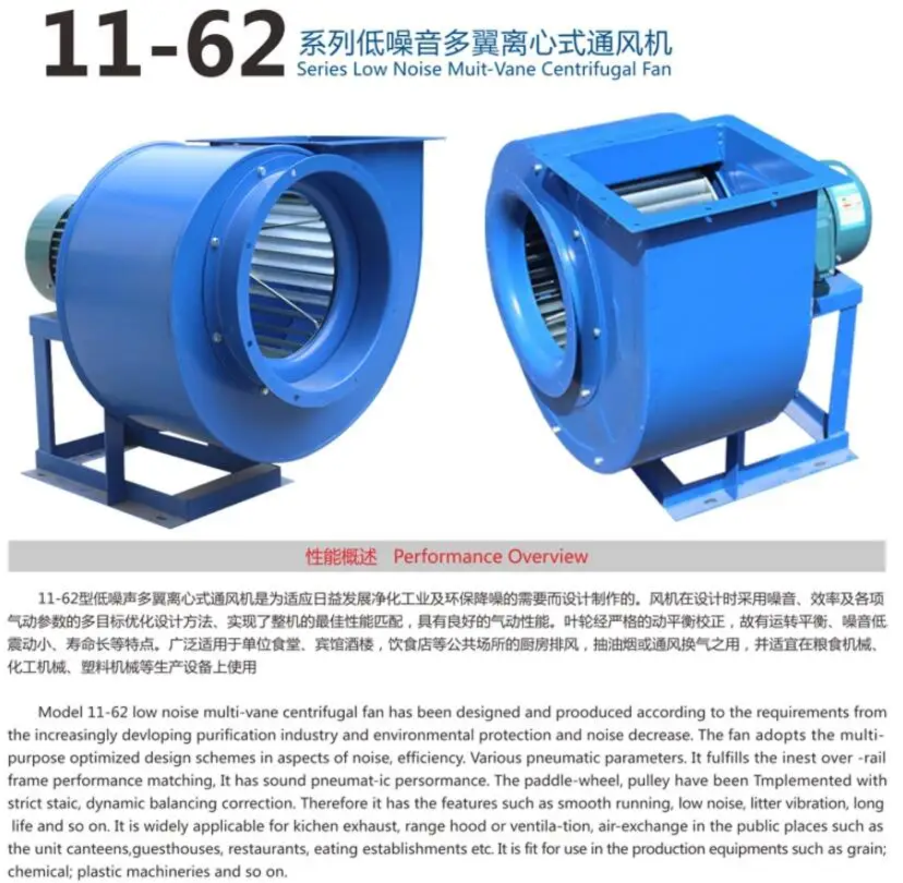Centrifugal Fan, 11-62, 4A, 4.5A, 5A - detail 4