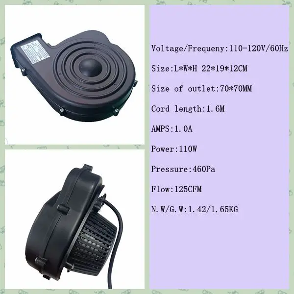 Centrifugal Fan, Brushless, Plastic - detail 2
