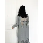Sexy Stylish Sexy Dress Women's Summer And Autumn 2021 New Insta-hollow-out Angel Wings Lace Patchwork Fishtail Dress 481