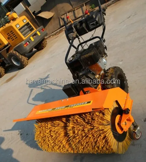 Multifunctional Snow Removal Sweeper With Cm Working Width Brush Mini