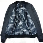 Jacket Winter Winterwinter Casual Men Quilted Jacket With Printing Lining Winter Coat