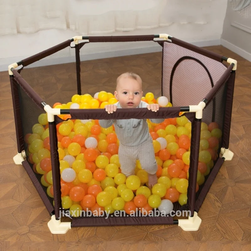 Baby Play Yard Safety Plastic Fence Plastic Playpen Kids Large Baby Playpen