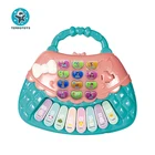 Education Musical 2021 New Item Keyboard Baby Early Learning Hand Piano Education Musical Plastic Toys For Baby
