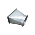 Air Duct Hvac Duct Quare To Round Galvanized Ventilation Hvac System Air Condition Duct