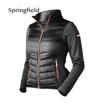 SF Longines Equestrian Clothing Manufacturer Performance Jacket Fleece Lined Competition Horse Riding Padded Coat Winter Fall