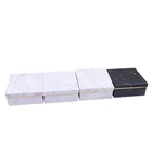 Flower Wholesale Square Gift Flower Paper Packaging Marble Storage Box For Bouquet Wedding Jewelry Gift Clothing
