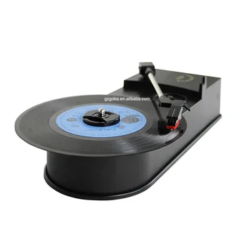 LP vinyl turntables phonograph record audio player USB portable to MP3 / WAV / CD converter