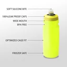 Bottle 600ml 730ml Custom Logo Bike Cycling BPA Free PE Plastic Sport Water Bottle Leakproof