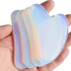 Amazon Hot Selling Custom Semi-precious Opalite Stone Gua Sha Tool Board