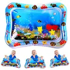 Pvc Eco-friendly Kids Play Toys Baby Play Pool Outdoor Games Inflatable Water Play Mat Toys