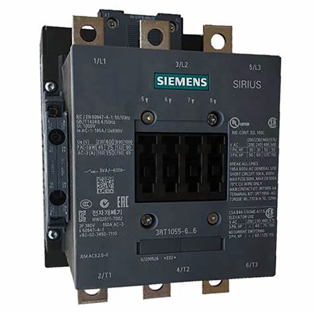 A/C Contactor Replacement Dc Contactor Insurance Siemens 3RT5064-6AP36 / 3TF5622-0XM0 With Good Price