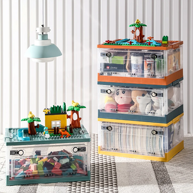 transparent toy storage