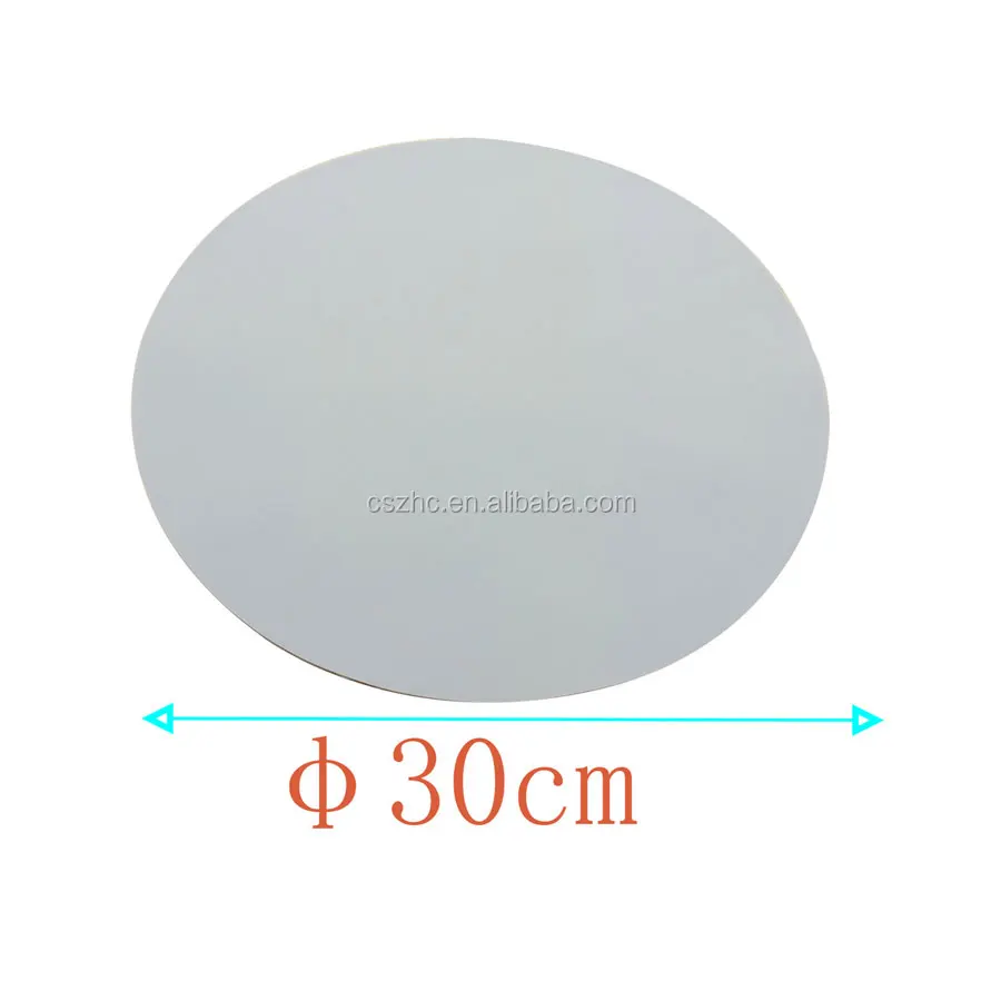Custom Heat Resistant Circle Silicon Placemat, Hot Pot Insulation Pad Dining Rounded Silicone Table Mat