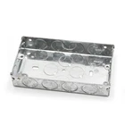 Electrical Socket Box Factory Customized Circuit Breaker Electrical Junction Waterproof Socket Square Wiring Box