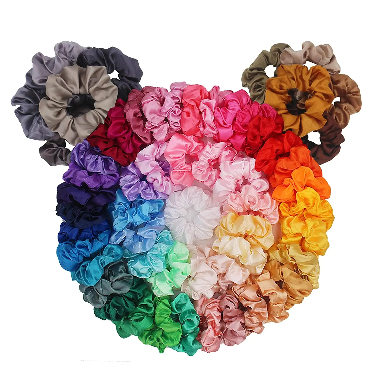 60 Colors Silk Large Satin Scrunchies Elastic Hair Bobbles Ponytail Holder  Hair Scrunchy Vintage Hair Ties Accessories - Buy Hair Band Elastic  Pearl,Silk Elastic Bands For Hair,Glitter Hair Bobble Product on Alibaba.com