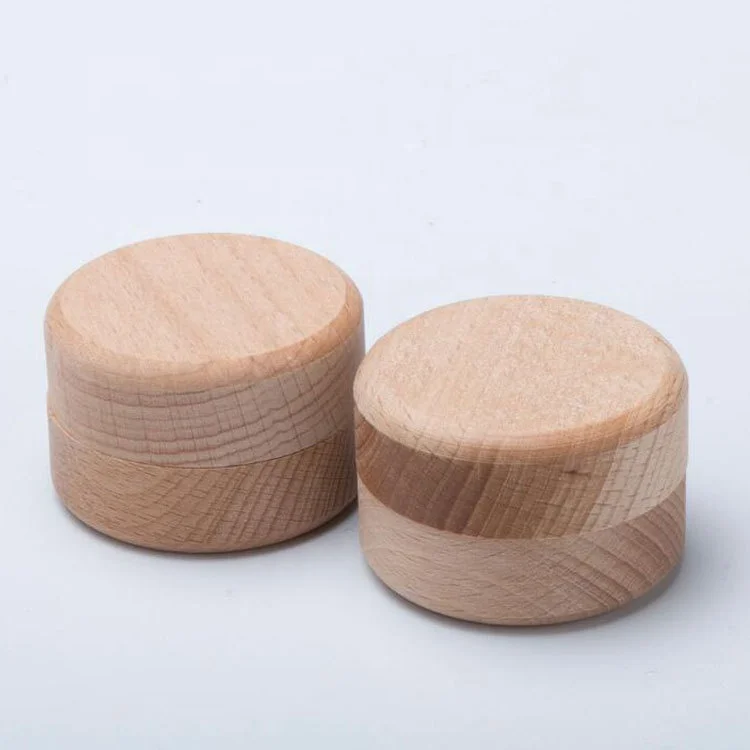 Round Wooden Ring Gift  Box