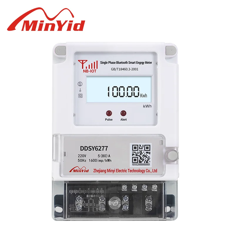Single Phase Prepaid Energy Meter Power Consumption Monitor KWh Meter