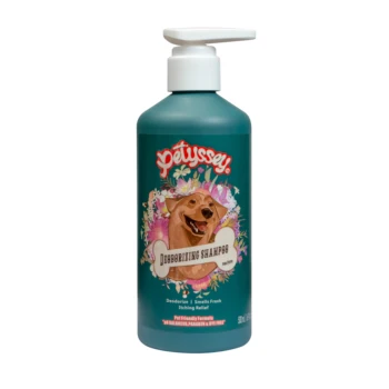 Cleansing & Deodorizing Smooths Detangles pet shampoo for Solve Pets Seasonal and odorous body secretions