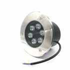 Outside Led Lights Waterproof IP65 6W Led Underground Light / Led Outdoor Lamp AC85-265V DC12~24V RGB/R/G/B/Y/WW/W