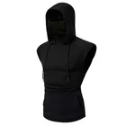 Sleeve Vest Summer New Men's Wear Large Fashion Jacket Sleeve Hoodie Turtleneck T-shirt Sleeveless Vest