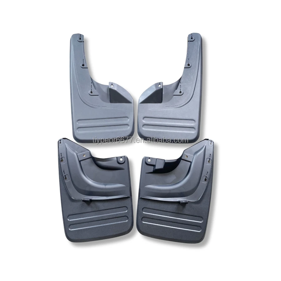 product tiypeor front and rear 4pcs molded splash guards mud flaps for wheel fender715-4