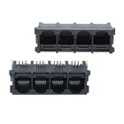 6p6c Connector DGKYD52251466IWA1DY1006 6p6c 4 Ports Rj11 Connector