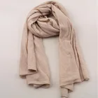 Summer Scarves Excellent Quality Women's Solid Color Knit Scarf Light And Thin Scarf For Spring Summer Autumn