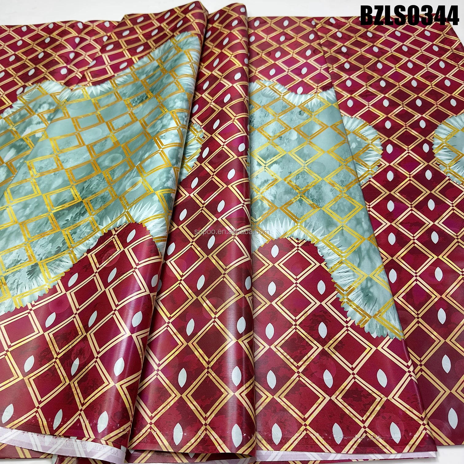 Textile Material Fabric Bazin Riche Getzner Original Guinea Brocade 100