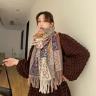 Scarfs 100% Cashmere Plaid Lady Cashmere Scarves British Style Designer Winter Casmere Scarfs