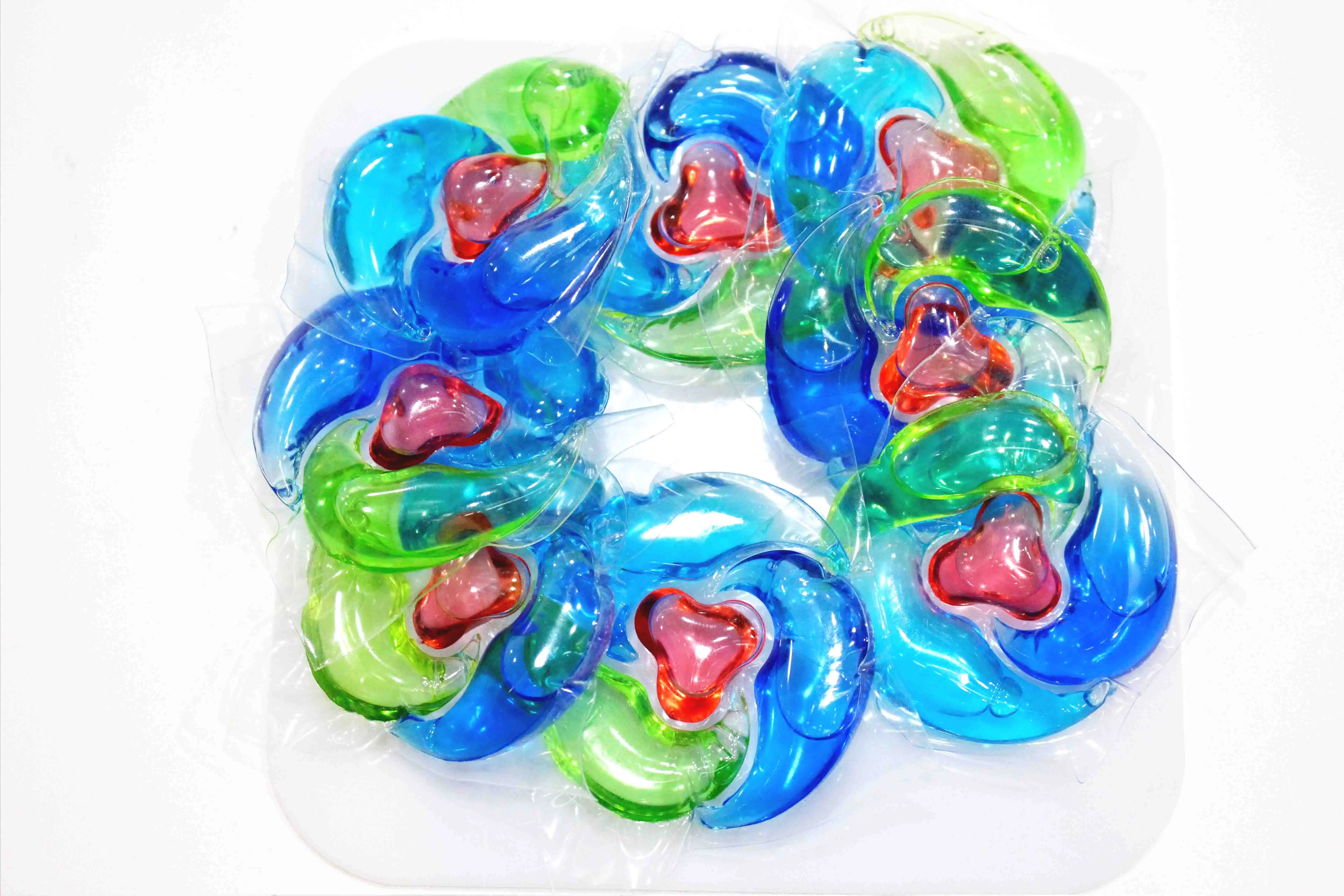 OEM Sustainable Clothes Washing Laundry Booster Machine Beads Natural Apparel Gel Disposable Detergent Soap for Natural Clothes supplier