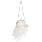 Bag 2021 Famous Lady's Retro Tassel Handmade Beaded Embroidered Bag