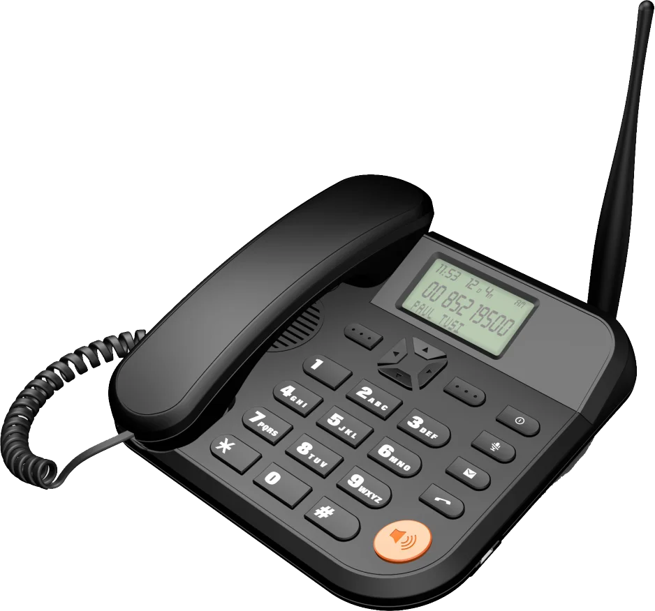 用无线打电话的手机