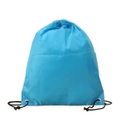 Recycle Bag Recycled Polyester Bags Wholesale Custom Logo New Recycle Polyester Drawstring Bag With Zipper