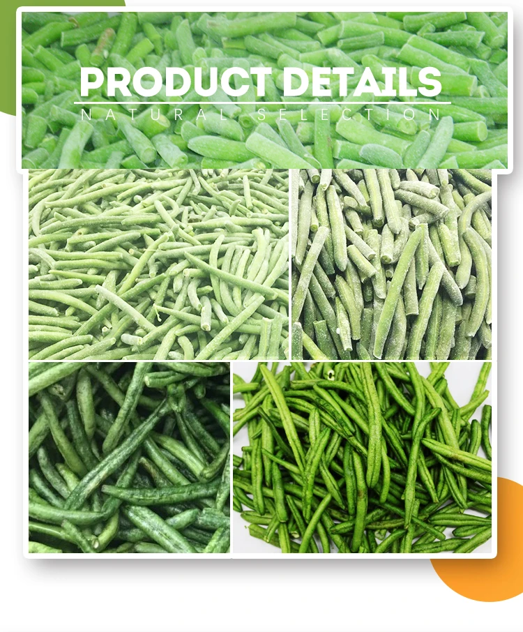 High Quality Healthy Dried Vegetable Tasty Chips Snacks Vacuum Fried Fresh Green Beans factory