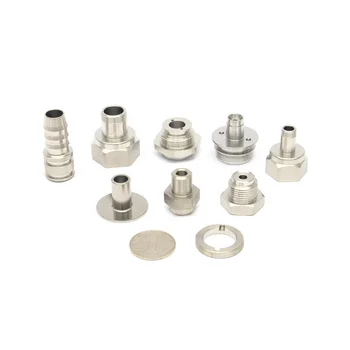 Customized Non-Standard Metal Hose Fittings Connectors Manufacturer Dot Air Hydraulic Hose Fittings